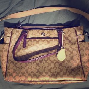 Coach Bags - Authentic Coach diaper bag Coach Bags - Authentic Coach diaper bag